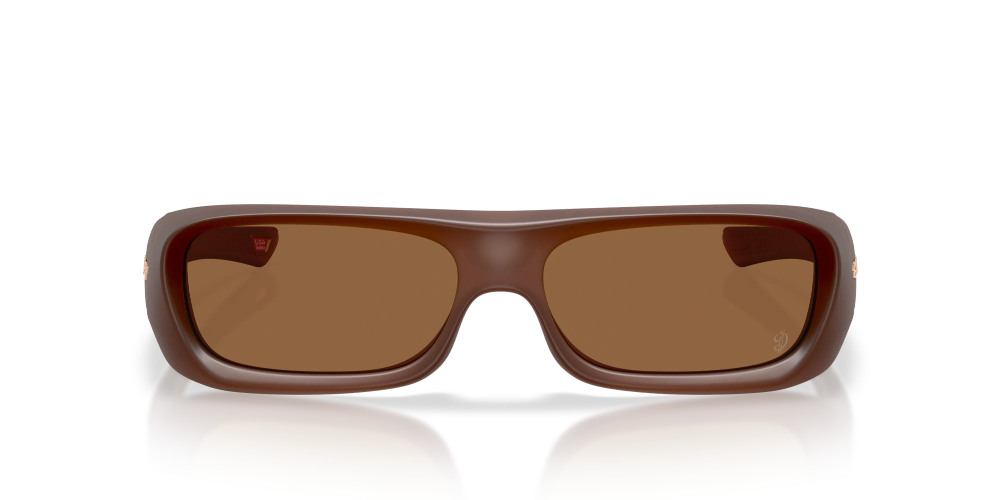 Oakley Sunglasses PERMIAN Damian Lillard Signature Series Matt Transparent Mahogany/Prizm Bronze Gradient OO9520-10