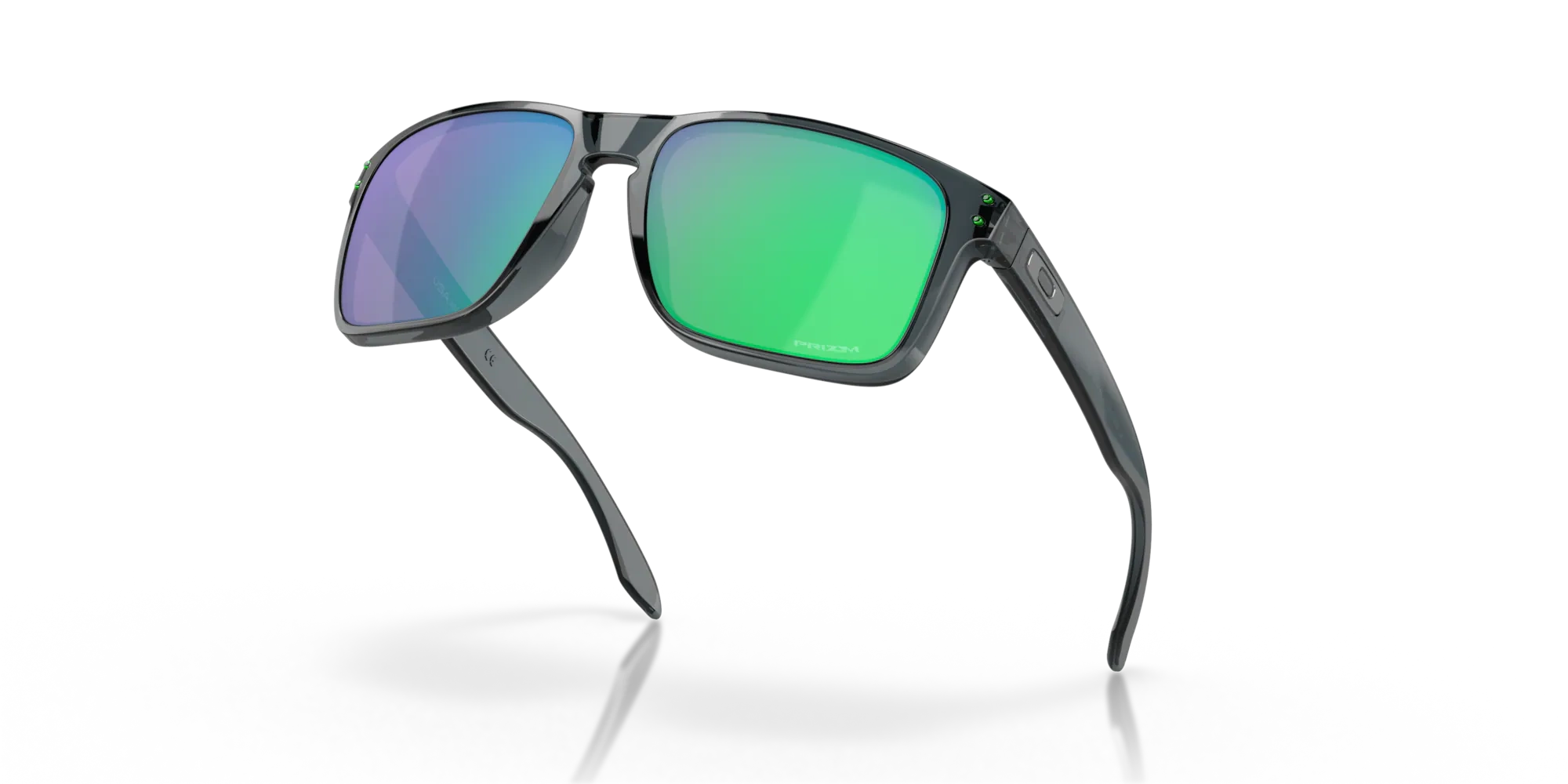 Oakley Okulary przeciwsłoneczne HOLBROOK XL Crystal Black/Prizm Jade OO9417-14