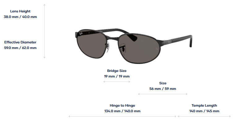 Ray-Ban Sunglasses RB3777-002/B1