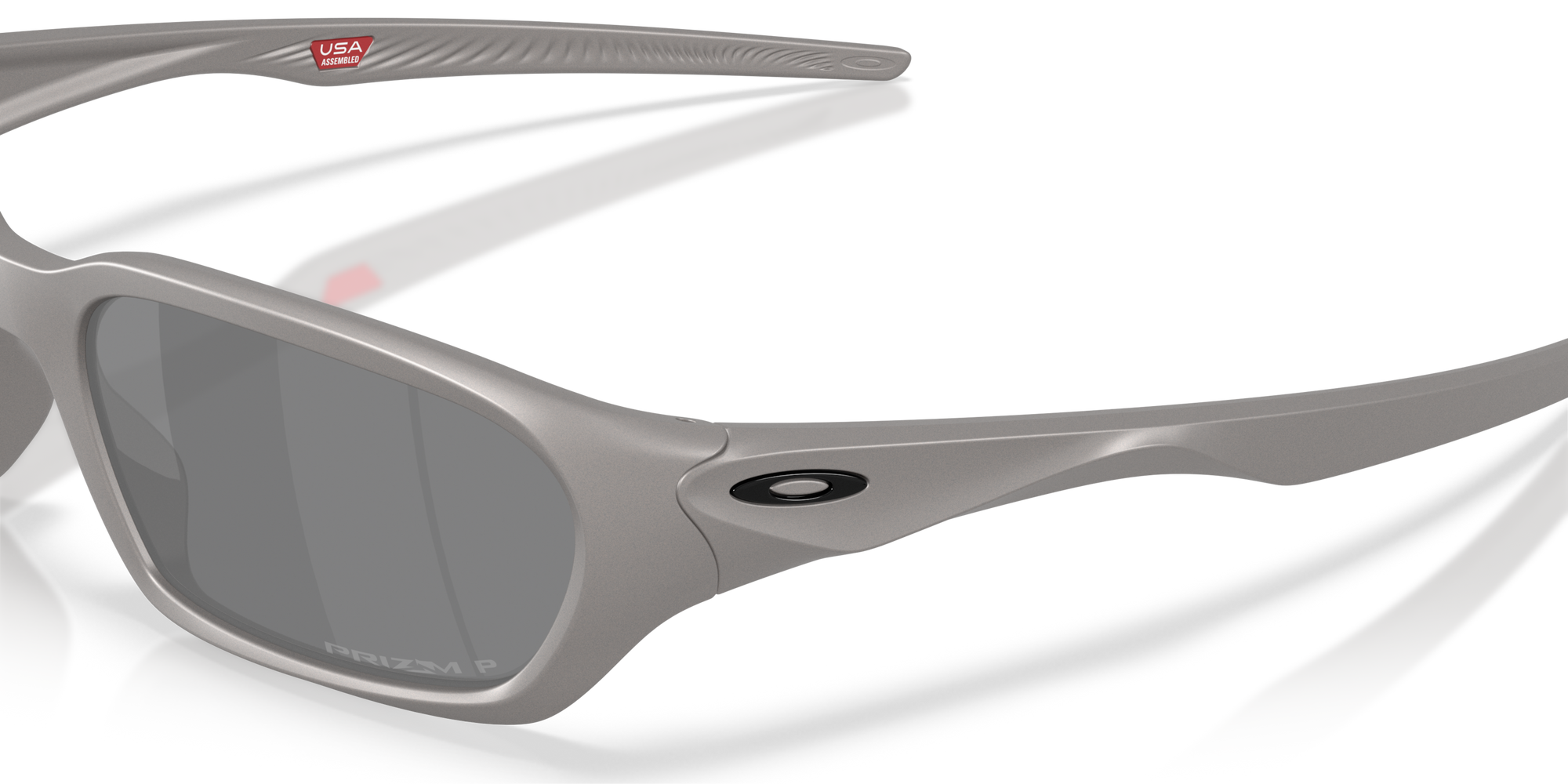 Oakley Okulary przeciwsłoneczne TERRAFORMA Titanium / Prizm Black Polarized OO9530-05