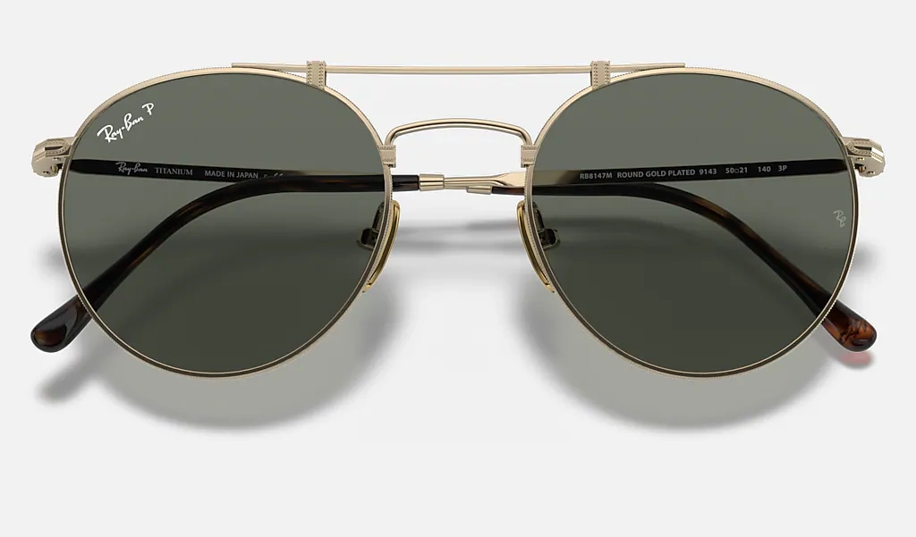 Ray-Ban Titanium Okulary przeciwsłoneczne z polaryzacją RB8147M-9143