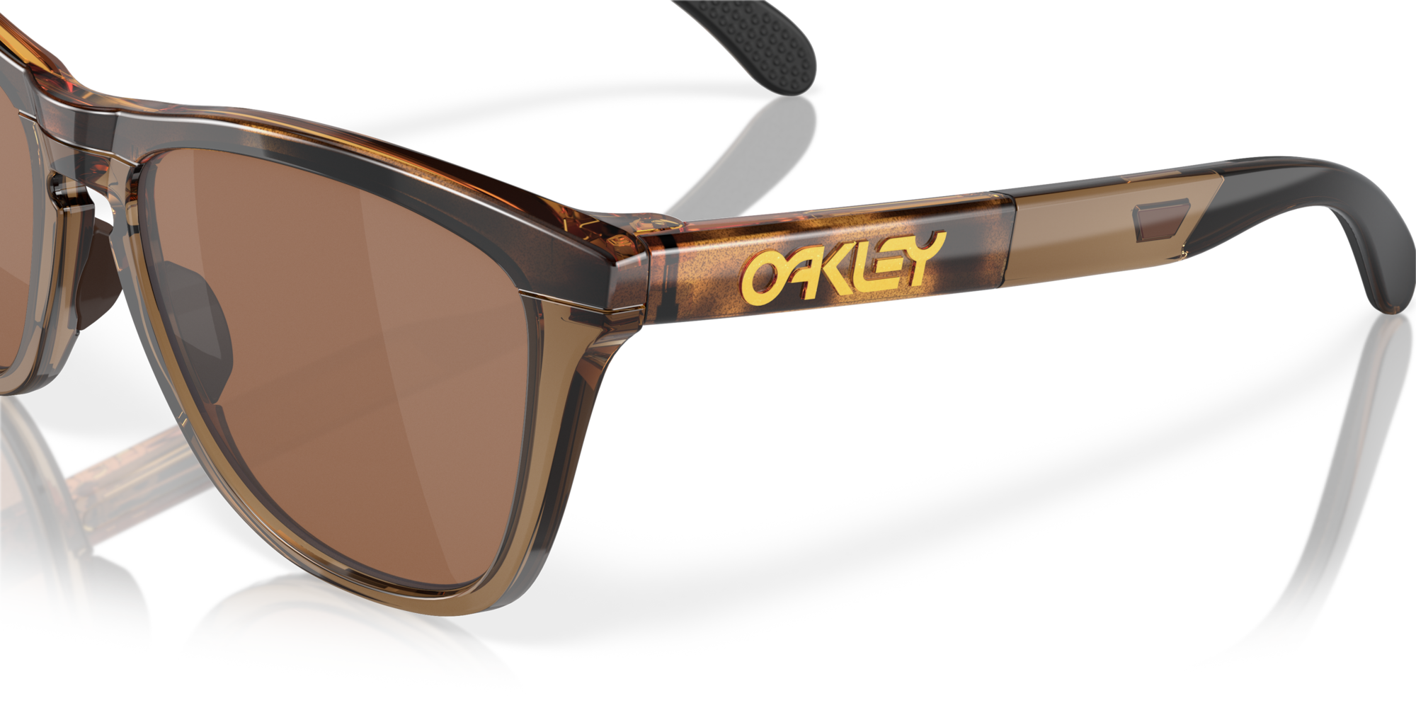 Oakley Sunglasses FROGSKINS RANGE Brown Tortoise/Brown Smoke/Prizm Tungsten Polarized OO9284-07