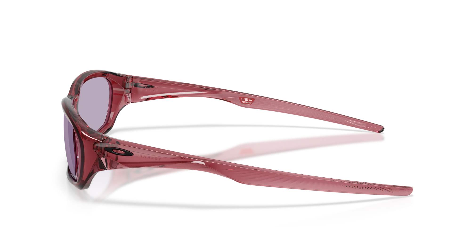 Oakley Sunglasses TERRAFORMA Transparent Iron Red/Prizm Slate OO9530-10