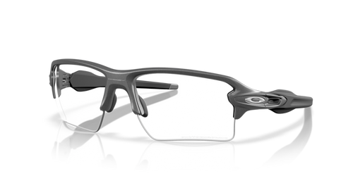 Oakley Okulary przeciwsłoneczne FLAK 2.0 XXL Steel / Clear to black iridium photochromic OO9488-07