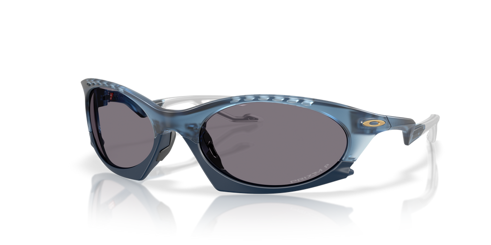 Oakley Okulary przeciwsłoneczne PLANTARIS Matt Transparent Abyss / Prizm Grey Polarized OO9437-09