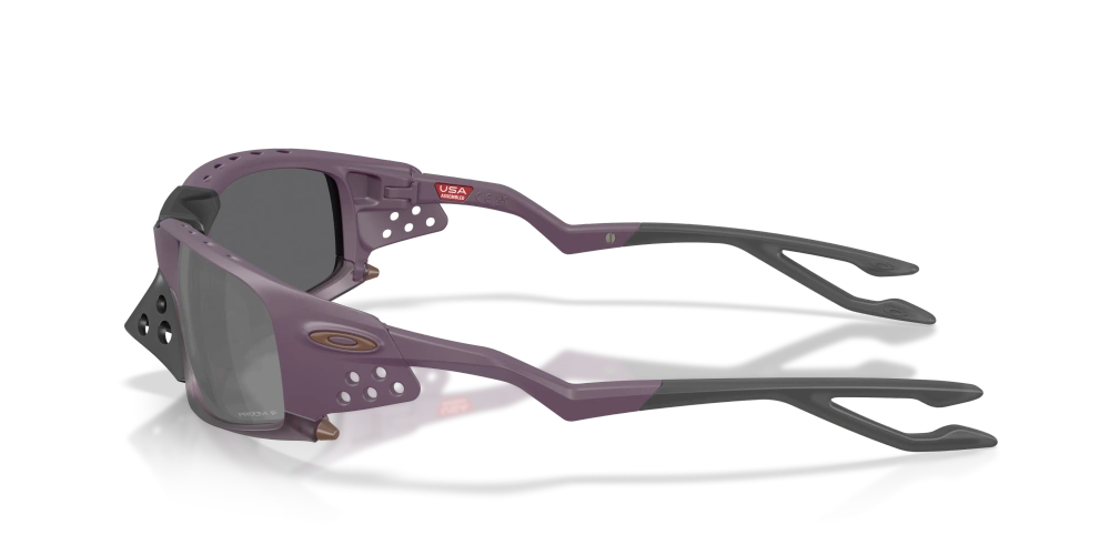Oakley Okulary przeciwsłoneczne PLANTARIS SQ Obscura Collection Matte Aubergine/Prizm Black Polarized OO9529-09