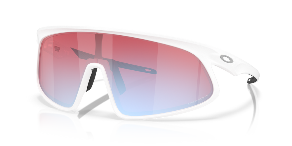 Oakley Okulary przeciwsłoneczne RSLV Matte White / Prizm Snow Sapphire OO9484D-08