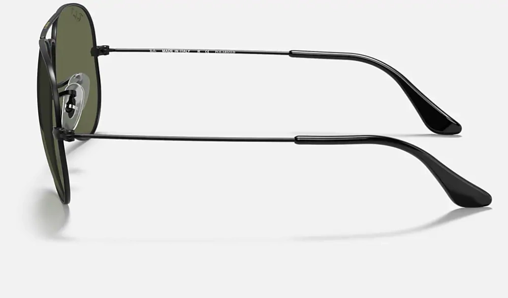 Ray-Ban Okulary przeciwsłoneczne z polaryzacją AVIATOR LARGE METAL RB3025 - 002/58