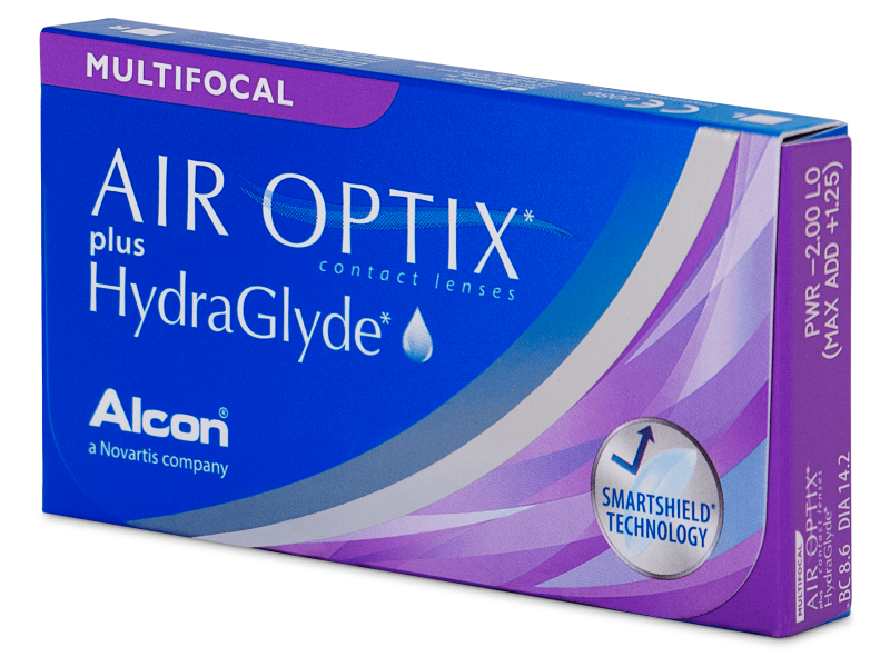 Soczewki Kontaktowe AIR OPTIX® plus HydraGlyde MULTIFOCAL (6 szt.)