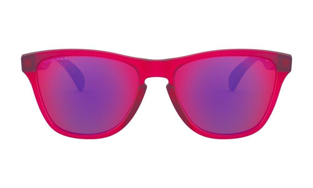 Oakley Sunglasses FROGSKINS XS Matte Translucent Crystal Pink/Prizm Road  OJ9006-09