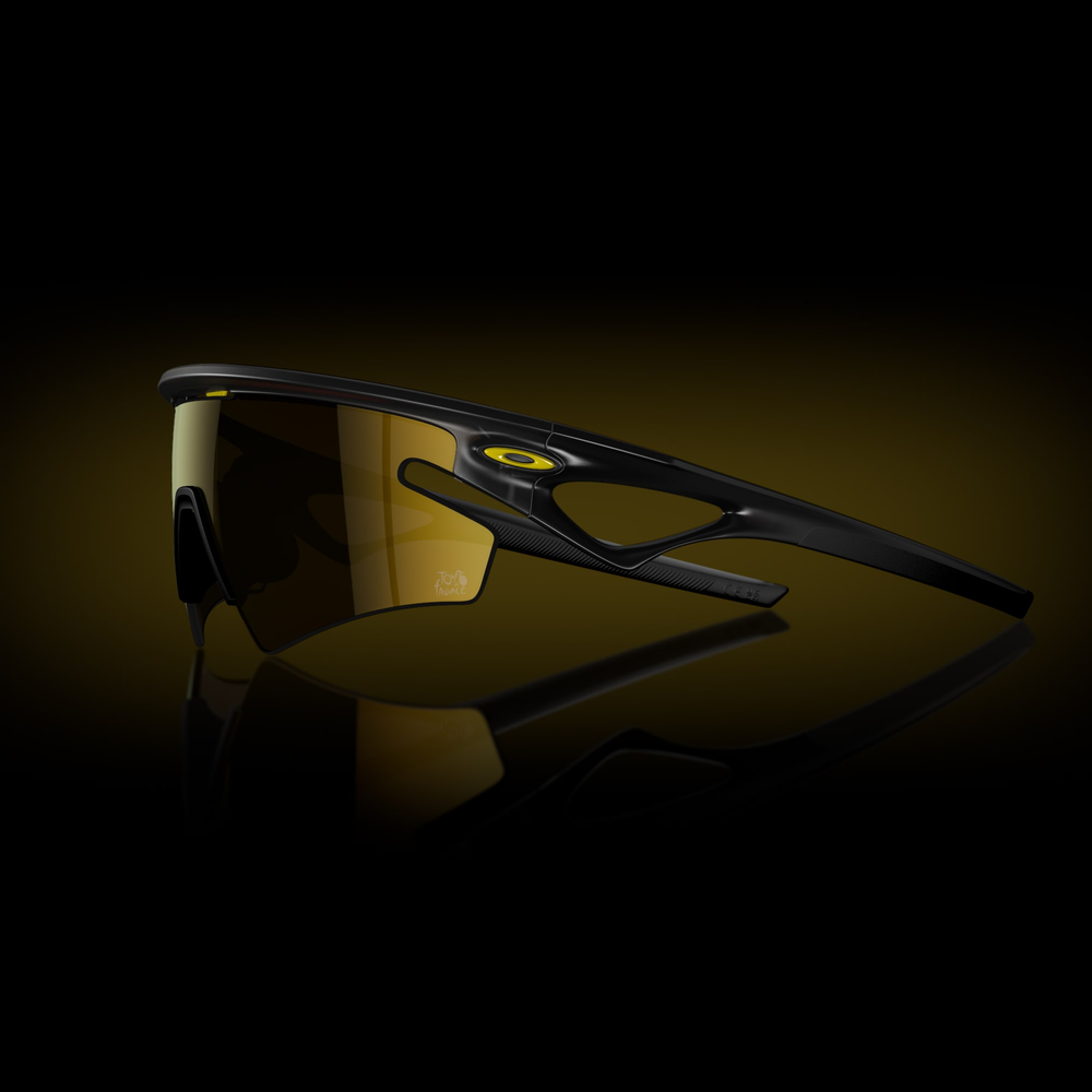 Oakley Okulary przeciwsłoneczne 2025 Tour De France SPHAERA SLASH Matte Black Ink / Prizm 24k Polarized OO9499-08