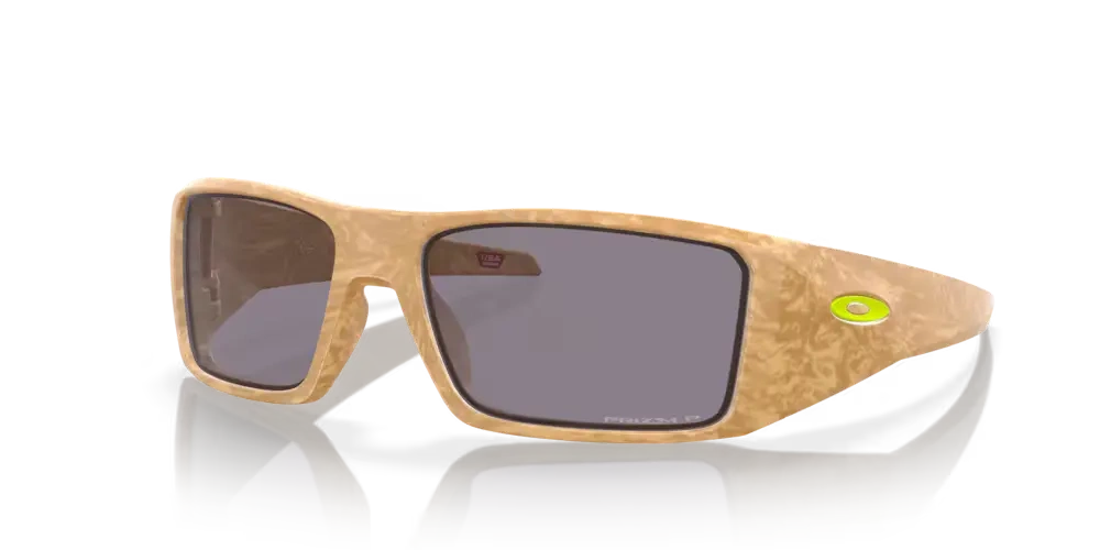 Oakley Okulary przeciwsłoneczne HELIOSTAT  Coalesce Collection Matte Stone Desert Tan / Prizm Grey Polarized OO9231-17