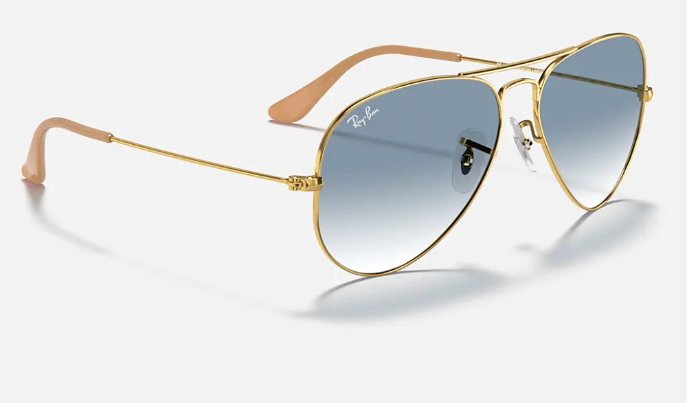Ray-Ban Okulary przeciwsłoneczne AVIATOR LARGE METAL RB3025 - 001/3F