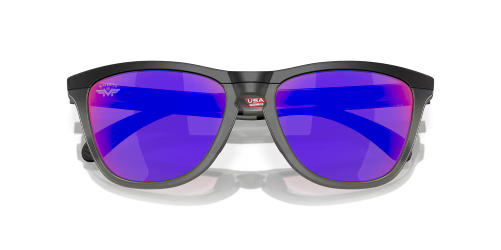 Oakley Okulary przeciwsłoneczne FROGSKINS RANGE Matte Black/Matte Grey Smoke / Prizm Road OO9284-13