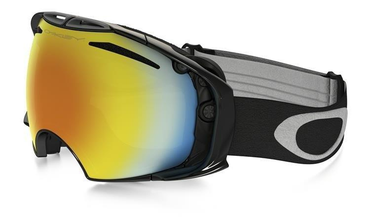 OAKLEY Goggle AIRBRAKE Jet Black/Fire Iridium & Persimmon OO7037-30