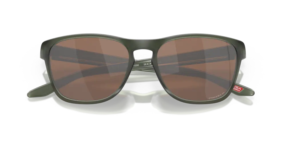 Oakley Okulary przeciwsłoneczne MANORBURN Matte Olive Ink, Prizm Tungsten Polarized OO9479-10