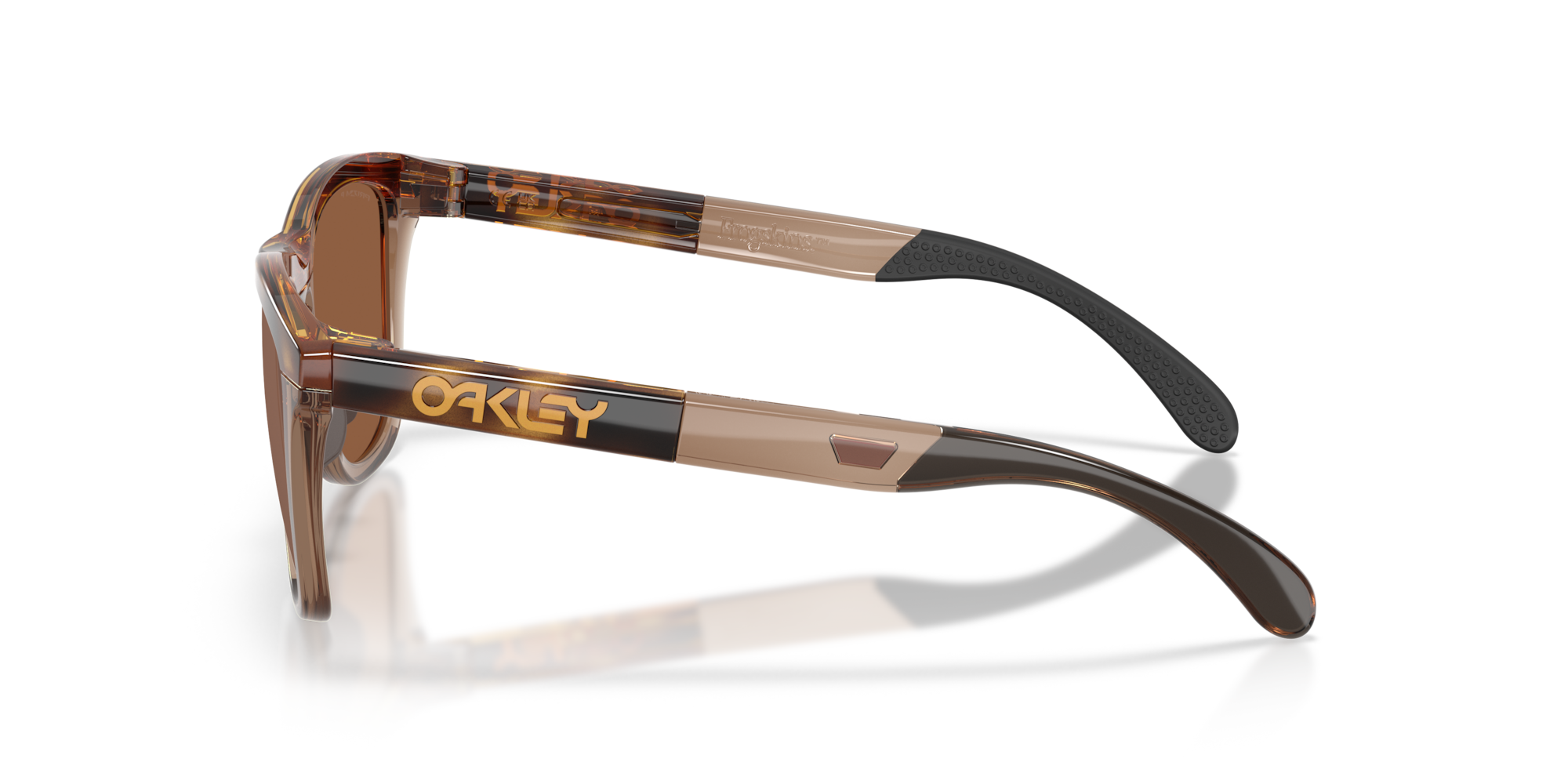 Oakley Okulary przeciwsłoneczne Frogskins Range XL Brown Tortoise/Brown Smoke / Prizm Tungsten Polarized OO9503-02