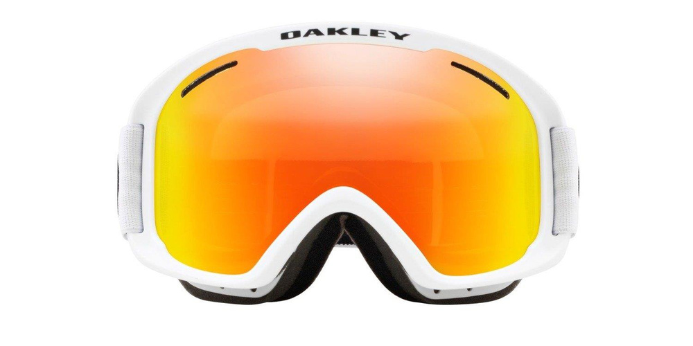 Oakley Goggles O Frame 2.0 XM MATTE WHITE / Fire Iridium & Persimmon OO7066-56