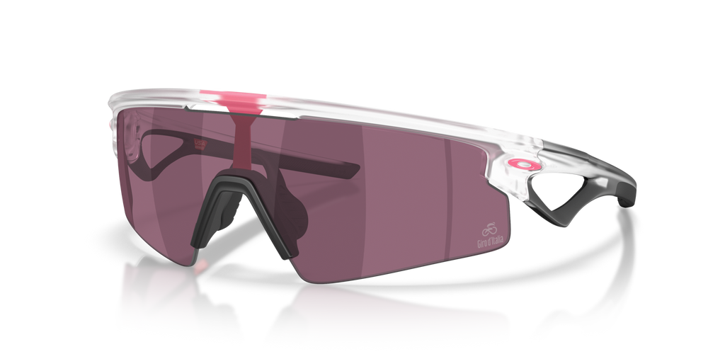 Oakley Okulary przeciwsłoneczne SPHAERA STRIKE Giro d'Italia Matte Clear / Prizm Black OO9531-10