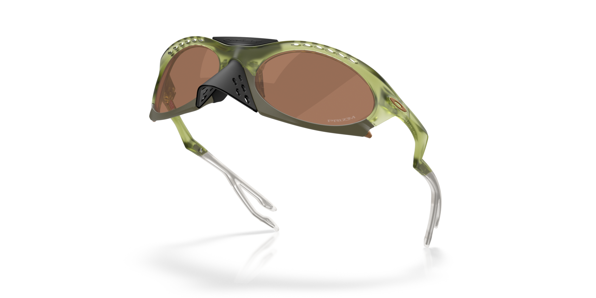 Oakley Okulary przeciwsłoneczne Matte Transparent Fern / Prizm Tungsten PLANTARIS OO9437-03