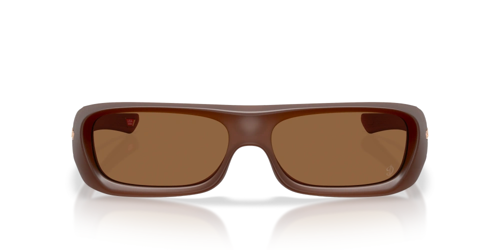 Oakley Sunglasses PERMIAN Damian Lillard Signature Series Matt Transparent Mahogany/Prizm Bronze Gradient OO9520-10