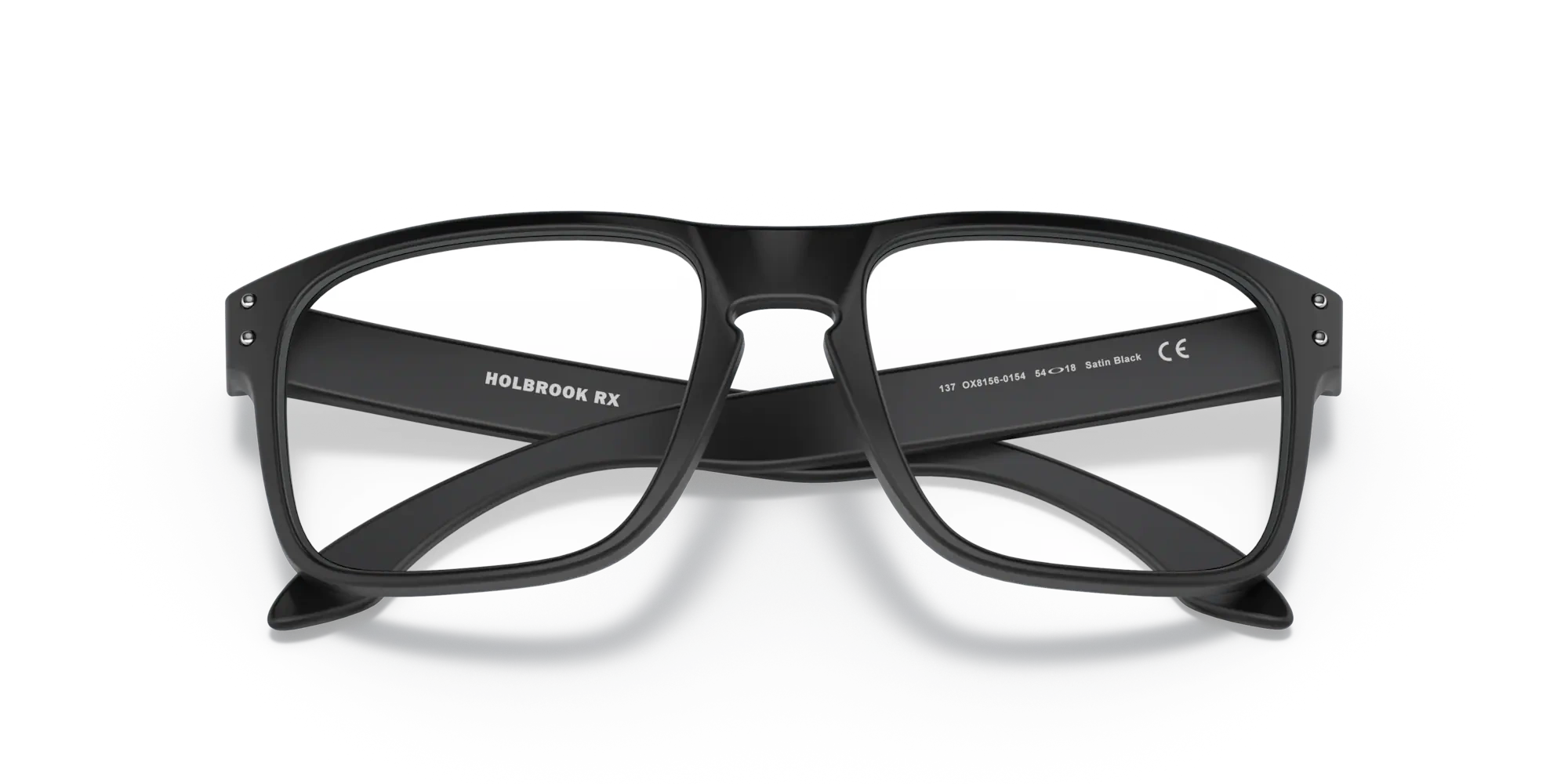 Oakley Optical Frame HOLBROOK RX Satin Black/Clear OX8156-01