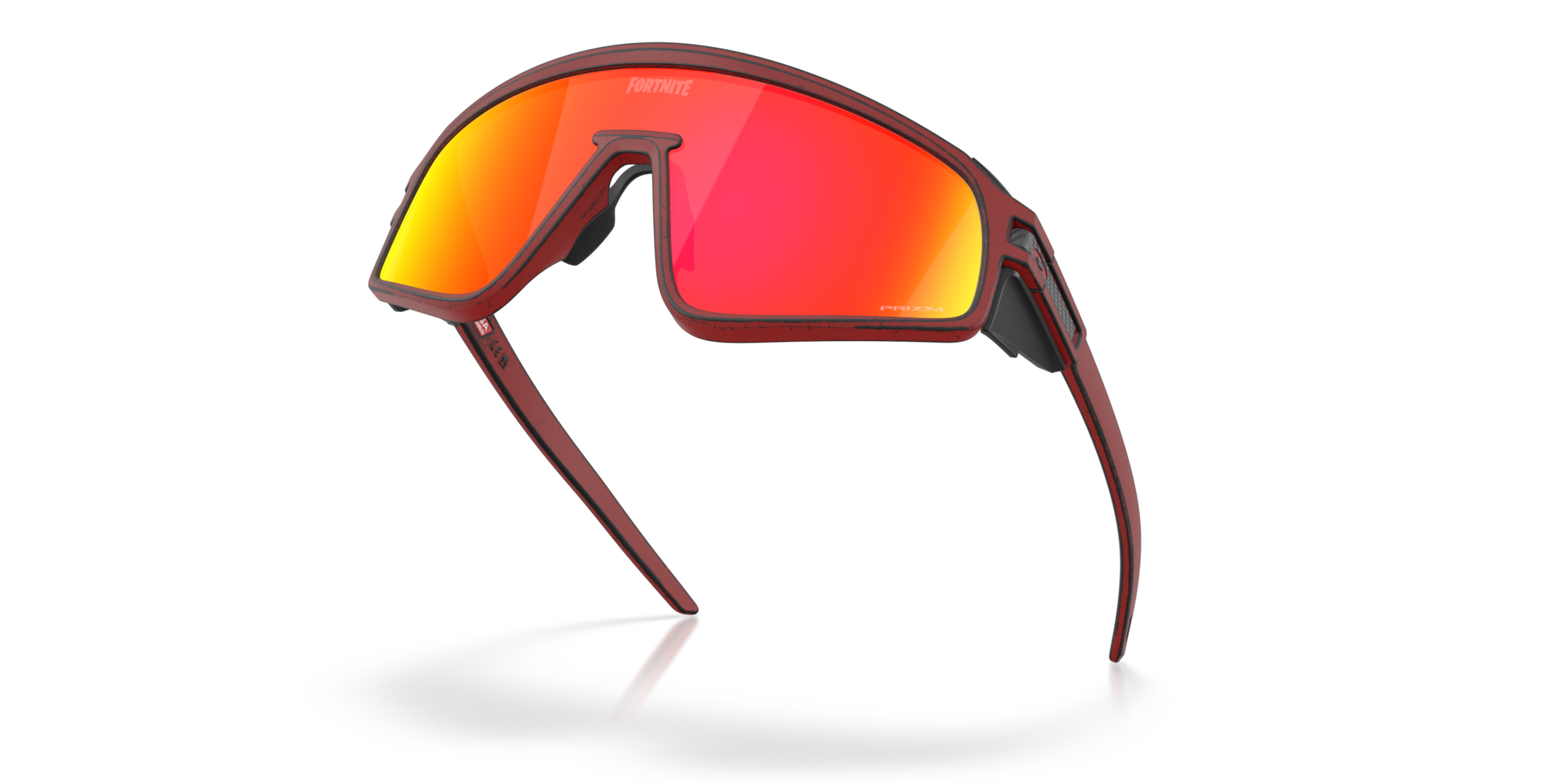 Oakley Okulary przeciwsłoneczne Latch Panel Raceworn Red Knight / Prizm Ruby OO9404-23