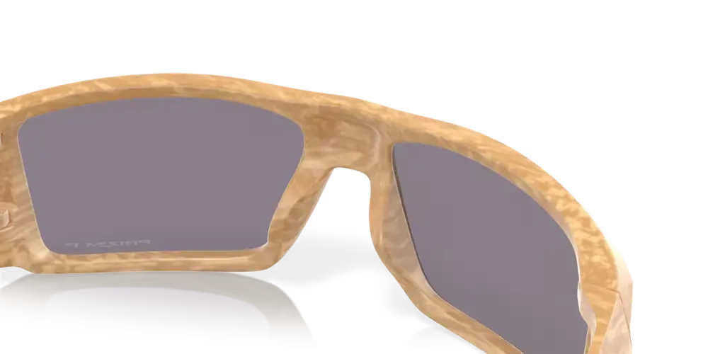 Oakley Okulary przeciwsłoneczne HELIOSTAT Coalesce Collection Matte Stone Desert Tan / Prizm Grey Polarized OO9231-17
