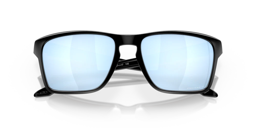 Oakley Okulary przeciwsłoneczne SYLAS Matte Black, Prizm Deep Water Polarized OO9448-27