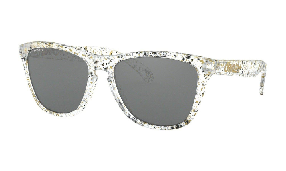 Oakley Sunglasses FROGSKINS Splatter Clear/Prizm Black OO9013-G6