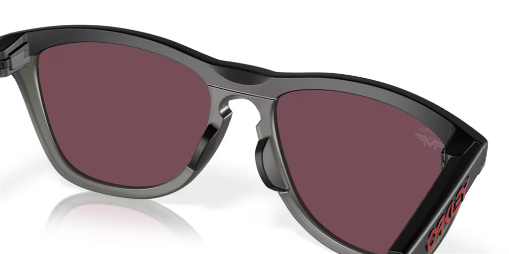 Oakley Sunglasses FROGSKINS RANGE Matte Black/Matte Grey Smoke / Prizm Road OO9284-13