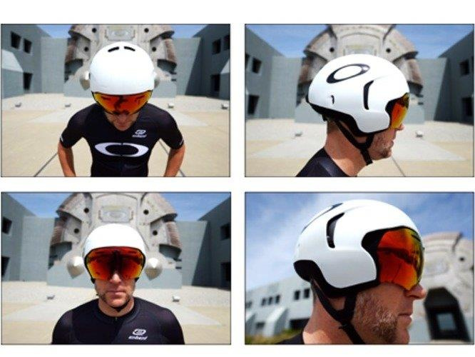 Oakley ARO 7 Cycling Helmet - Polished White