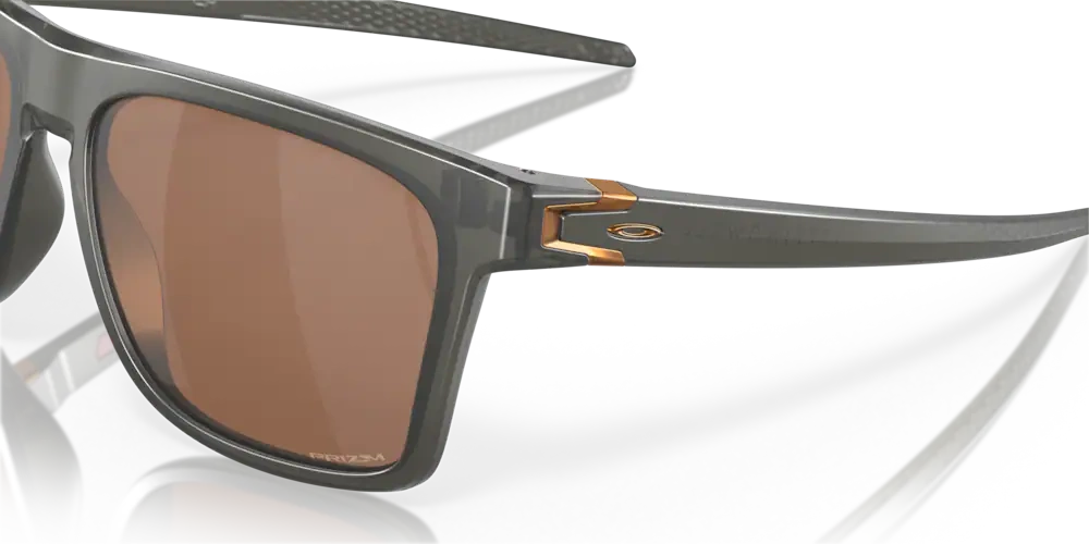Oakley Okulary przeciwsłoneczne LEFFINGWELL Matte Grey Smoke, Prizm Tungsten OO9100-02