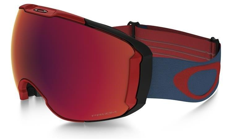 OAKLEY Goggle AIRBRAKE XL Red Legion Blue/Prizm Torch Iridium & Prizm Sapphire Iridium OO7071-16