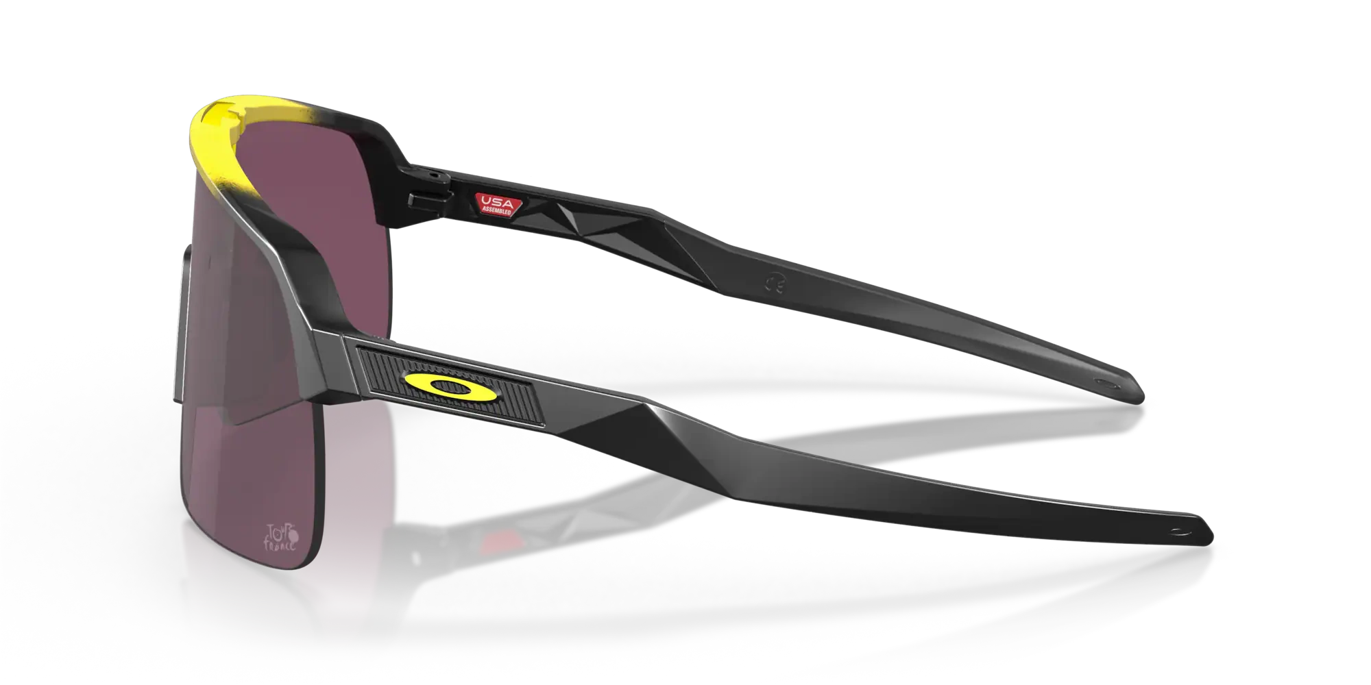 Oakley Sunglasses SUTRO LITE Tour de France 2022 Yellow Fade/Prizm Road Black OO9463-26