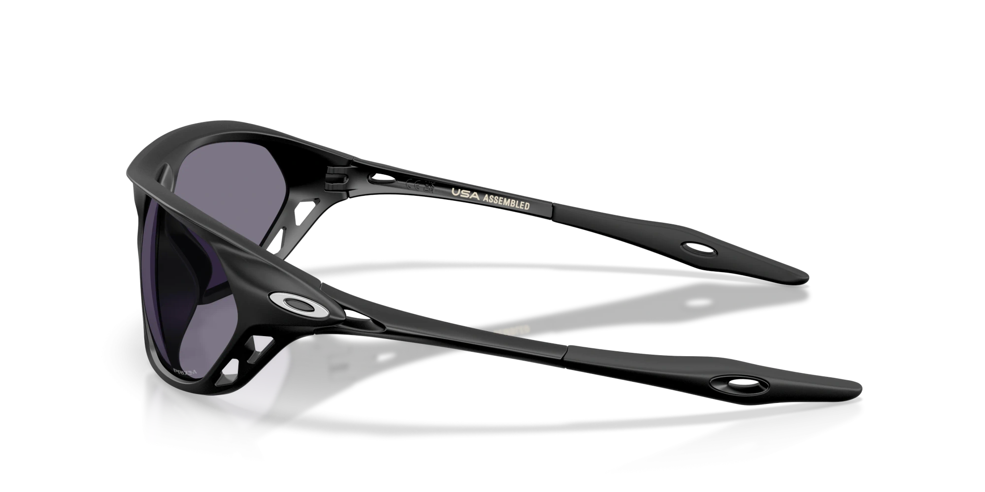 Oakley Okulary przeciwsłoneczne CAGE JACKET Matte Black/Prizm Grey OO9537-01