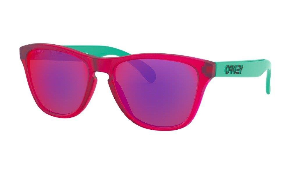 Oakley Sunglasses FROGSKINS XS Matte Translucent Crystal Pink/Prizm Road  OJ9006-09