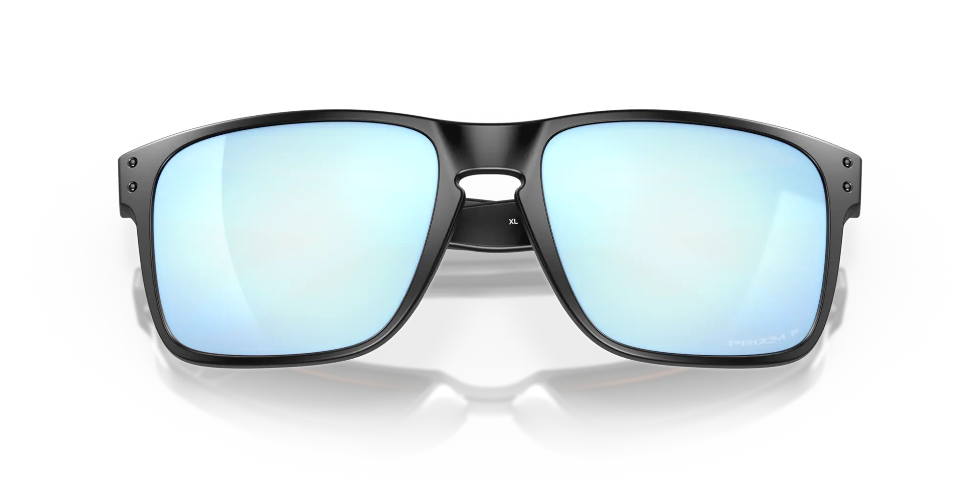 Oakley Okulary przeciwsłoneczne HOLBROOK XL Matte Black/Prizm Deep Water Polarized OO9417-25