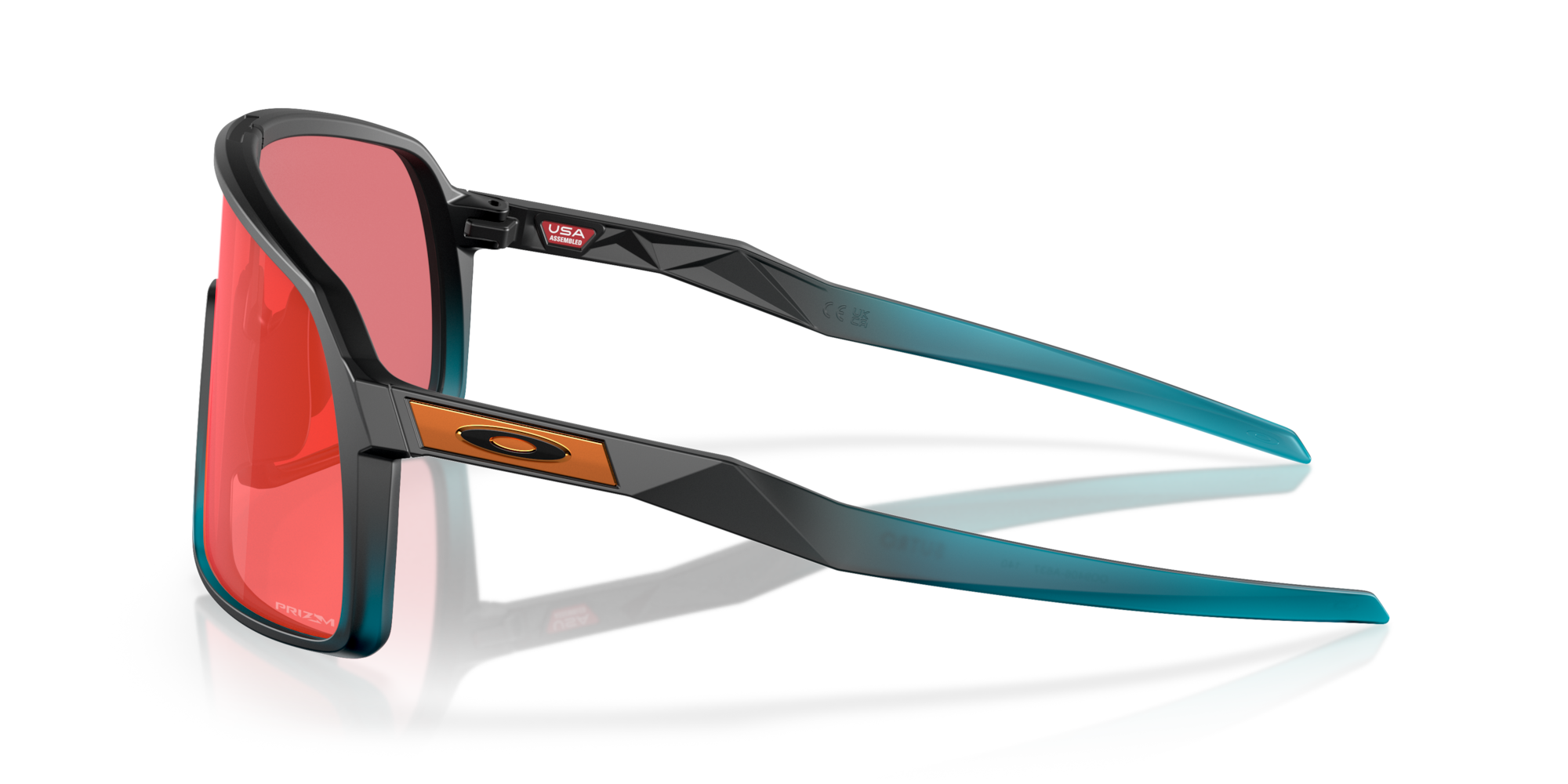 Oakley Okulary przeciwsłoneczne SUTRO Matte Balsam Fade/Prizm Trail Torch OO9406-A6