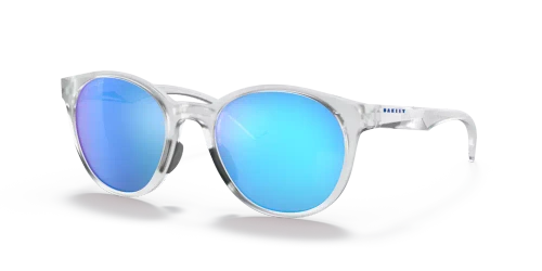 Oakley Okulary przeciwsłoneczne SPINDRIFT OO9474-04 Matte Clear, Prizm Sapphire