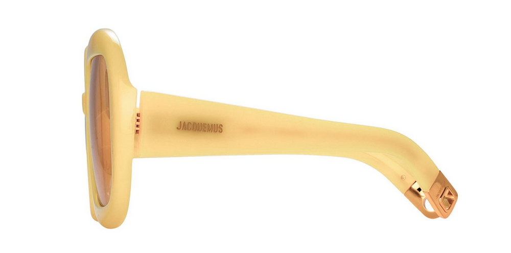 Jacquemus Okulary przeciwsłoneczne CARRE ROND JAC10C3SUN