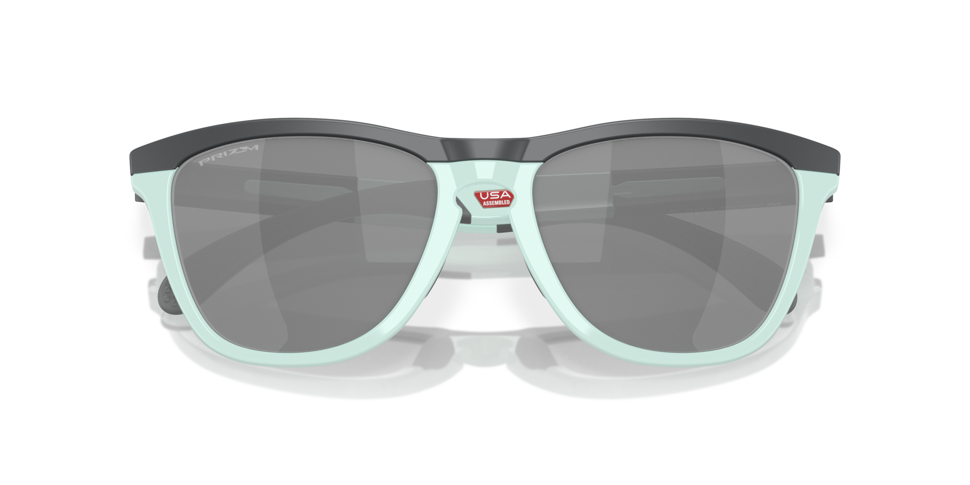 Oakley Okulary przeciwsłoneczne FROGSKINS RANGE Matte Carbon/Blue Milkshake/Prizm Black OO9284-03