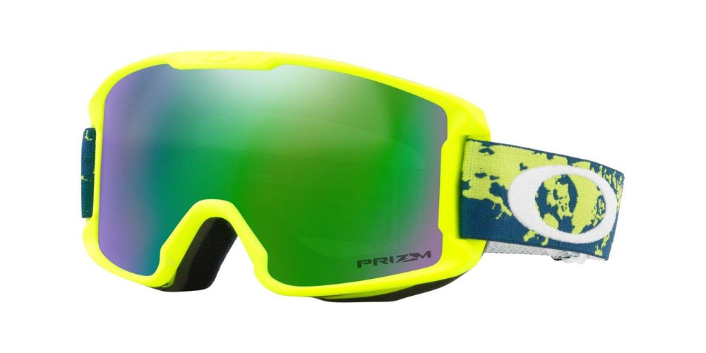 Oakley Gogle Line Miner Youth Arctic Fracture Retina / Prizm Snow Jade Iridium OO7095-13