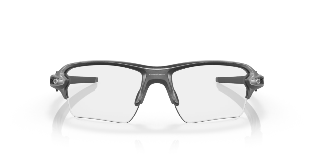Oakley Okulary Przeciwsłoneczne Ochronne FLAK 2.0 XL Steel/Black Iridium Photochromic Activated OO9188-16