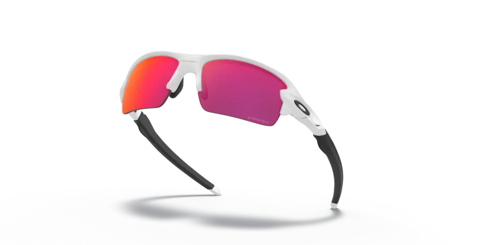 Oakley Okulary przeciwsłoneczne Dziecięce FLAK XS Polished White/Prizm Field OJ9005-04
