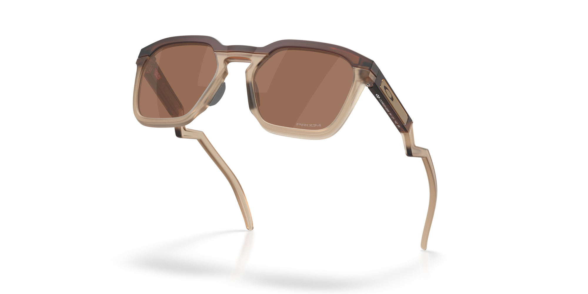 Oakley Okulary przeciwsłoneczne HSTN SQ Matte Rootbeer / Prizm Tungsten OO9533-03