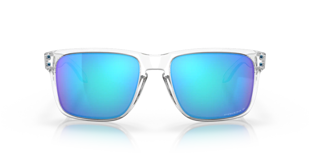 Oakley Okulary przeciwsłoneczne HOLBROOK XL Polished Clear / Prizm Sapphire Polarized OO9417-07