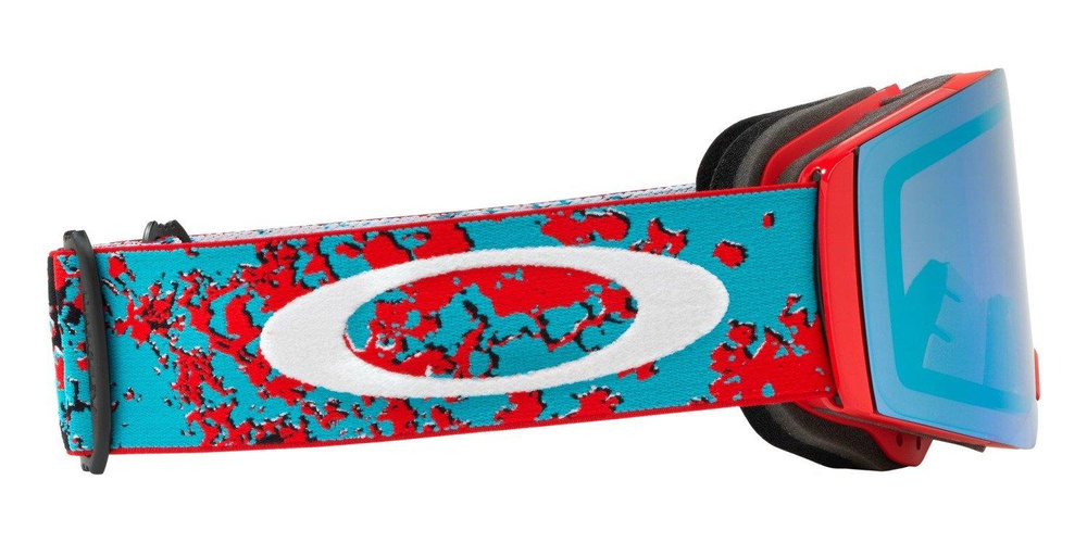 Oakley Gogle Fall Line Arctic Fracture Red Sea / Prizm Snow Sapphire Iridium OO7085-23