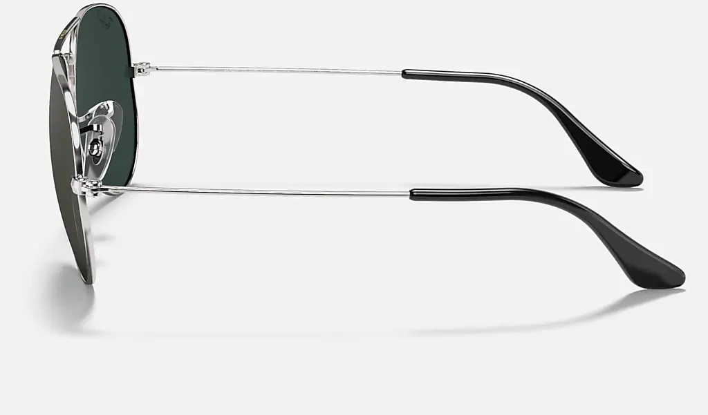 Ray-Ban Okulary przeciwsłoneczne z polaryzacją AVIATOR LARGE METAL RB3025 - 003/59