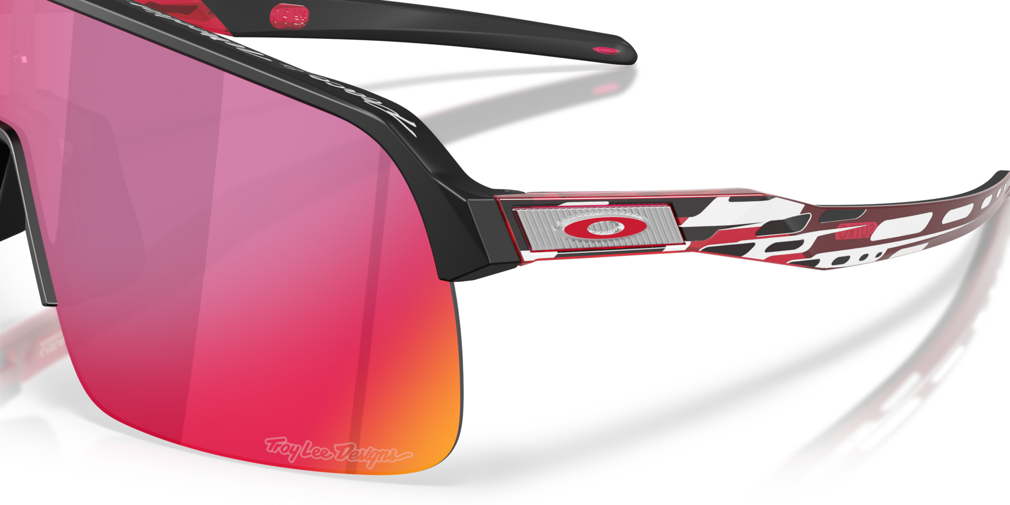 Oakley Okulary przeciwsłoneczne SUTRO LITE Troy Lee Designs Series Matte Black / Prizm Road OO9463-B7